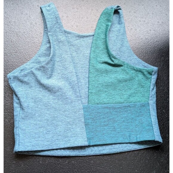 Outdoor Voices Venus Crop Top Colorblock Back Athleisure Athletic XS - Picture 3 of 7